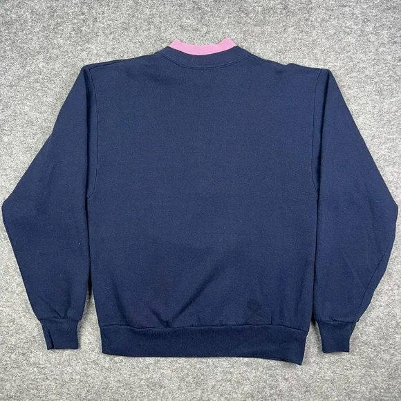 Vintage 90’s Cute Cat Birds Crewneck Sweatshirt - Picture 3 of 8